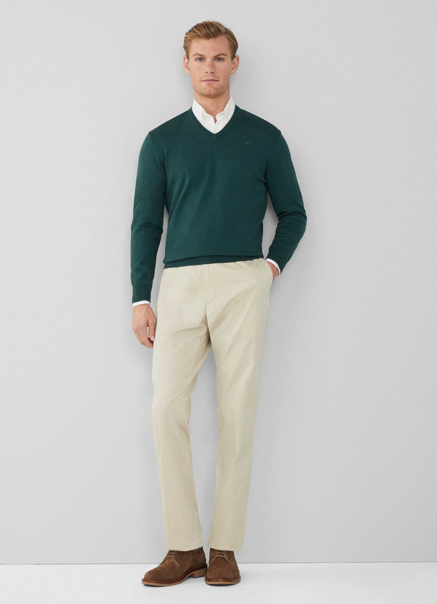 Klader Hackett London | V-Hals-Jumper