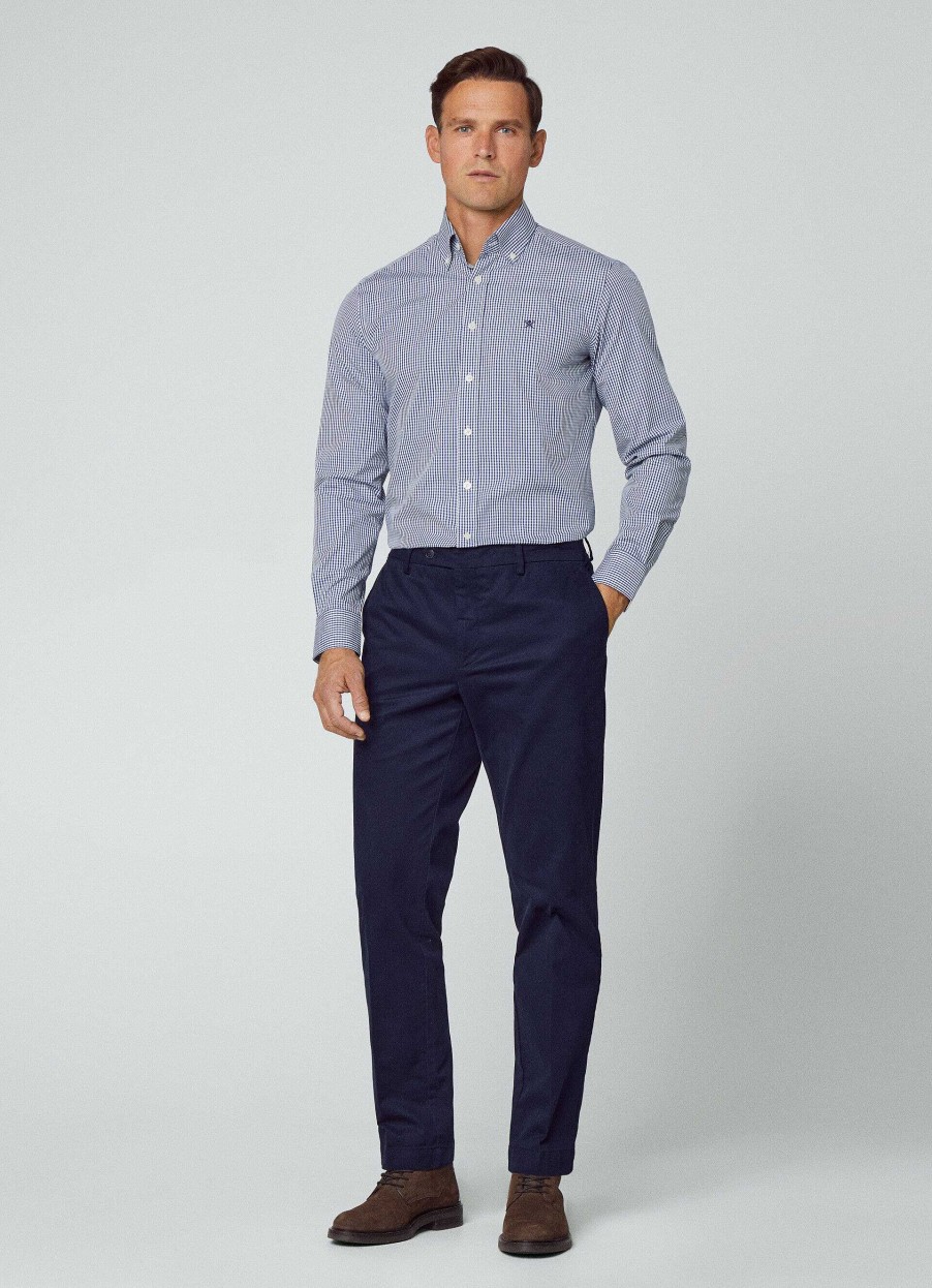 Klader Hackett London | Slim Fit Gingham-Skjorta