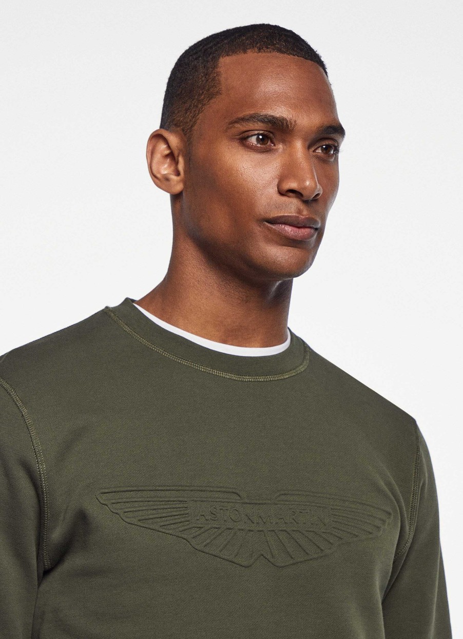 Klader Hackett London | Aston Martin Troja Med Crew Neck