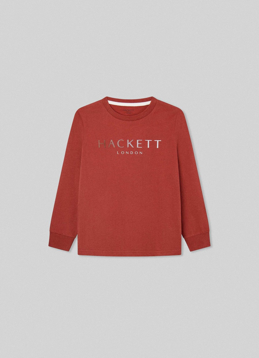 Pojkar Hackett London | Classic Fit Crew Neck Troja