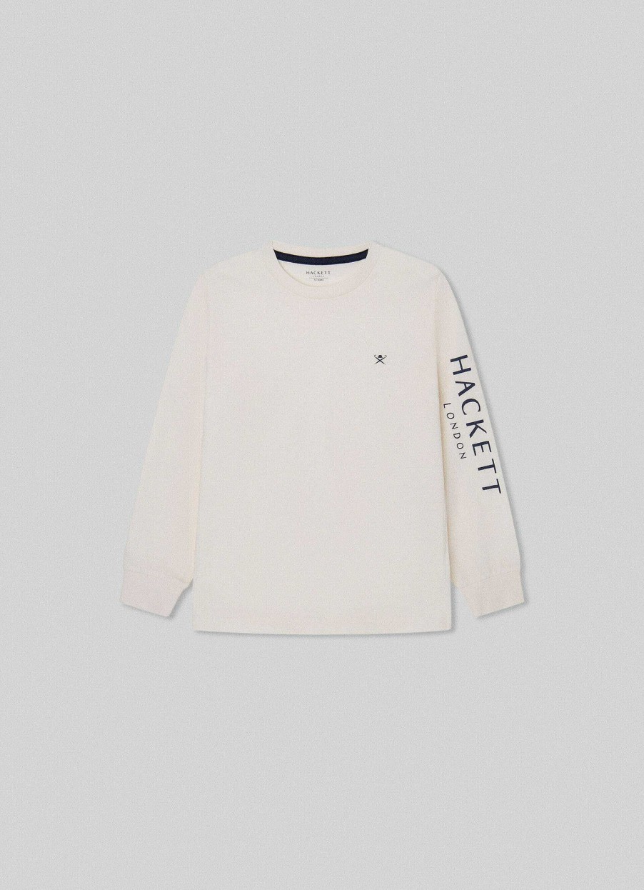 Pojkar Hackett London | Classic Fit Crew Neck Troja