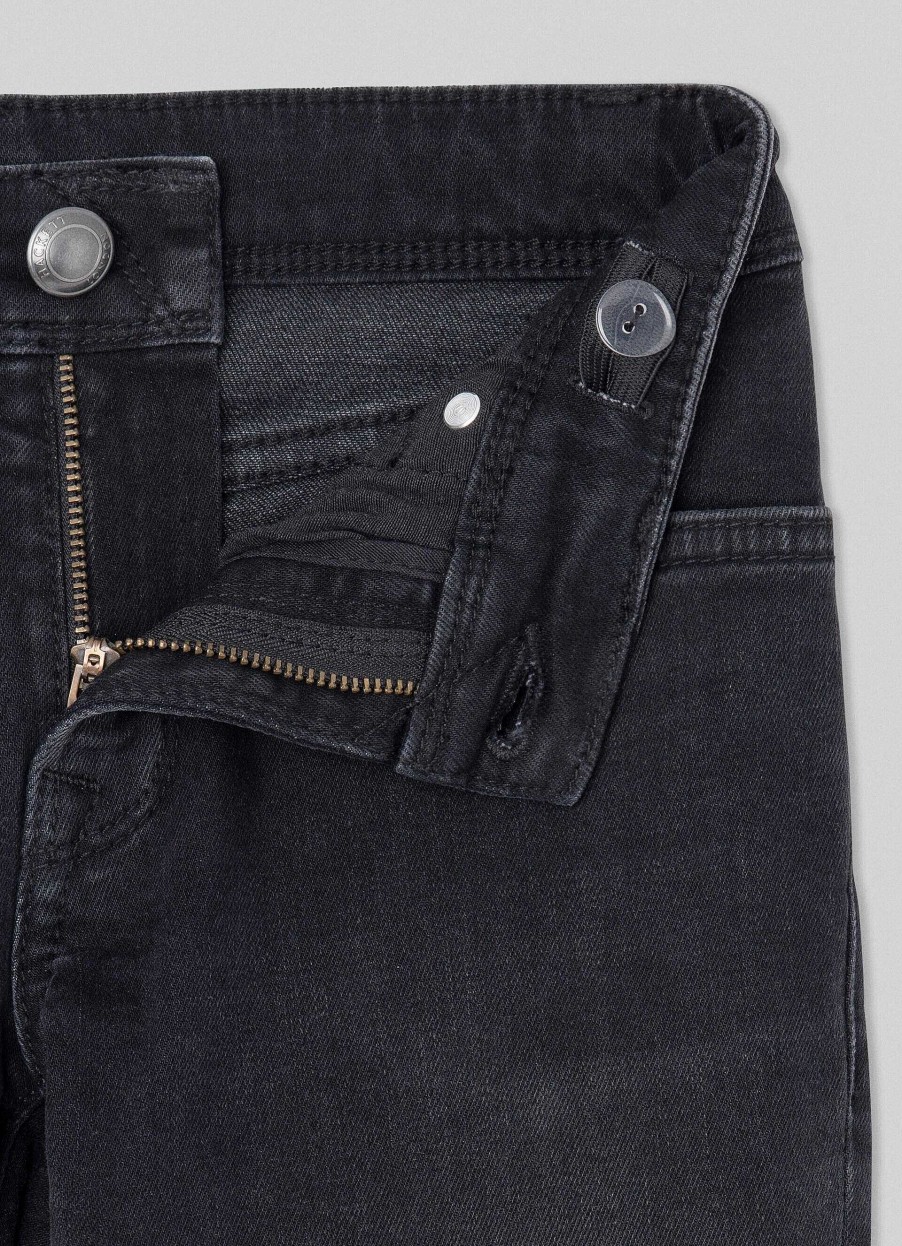 Pojkar Hackett London | Svart Denim Slim Fit Jeans