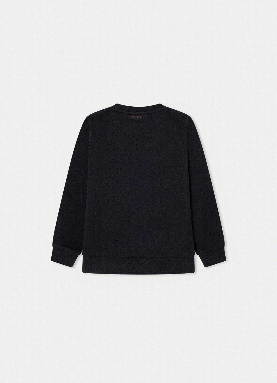 Pojkar Hackett London | Aston Martin Troja Med Crew Neck