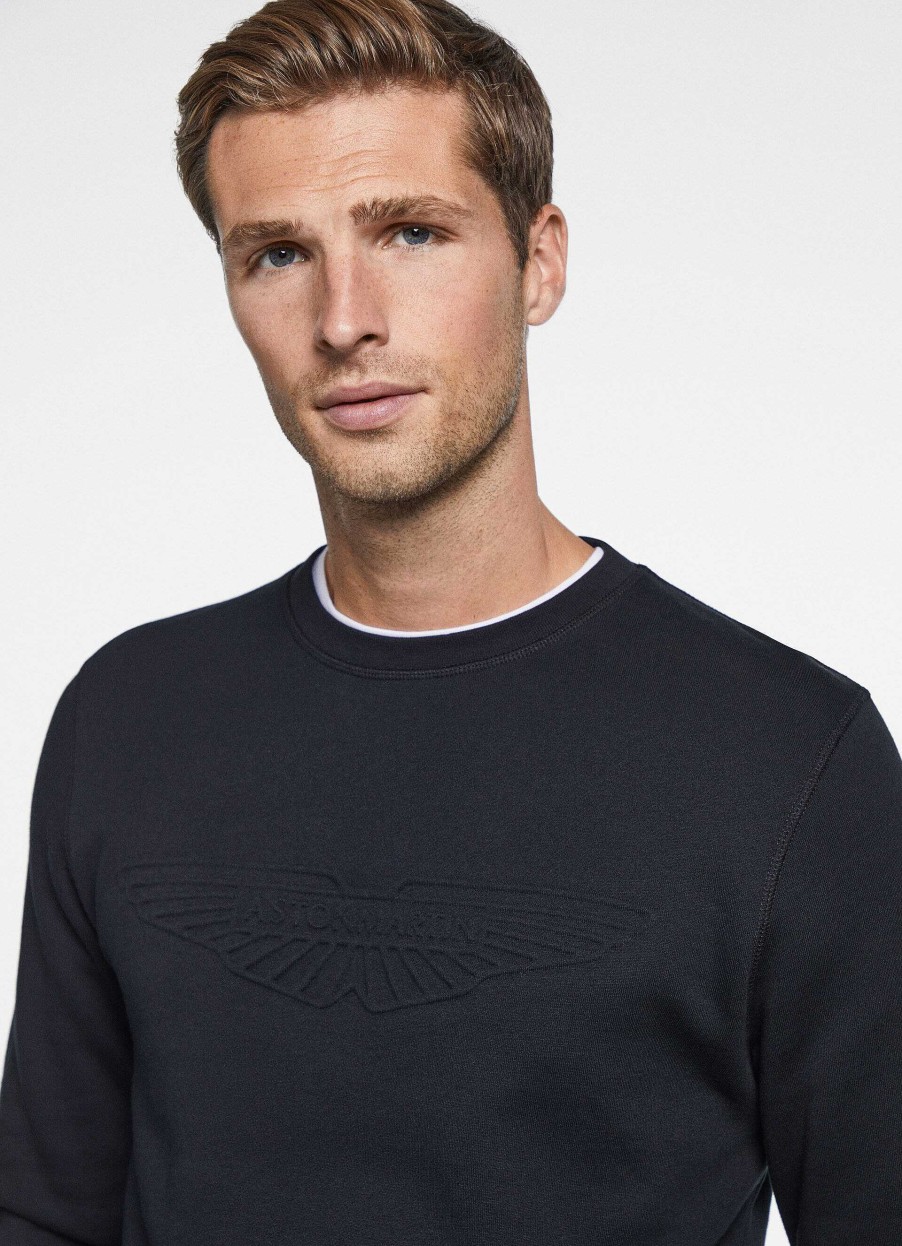 Klader Hackett London | Aston Martin Troja Med Crew Neck