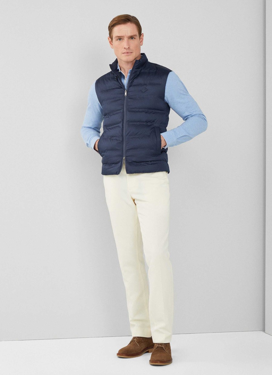 Klader Hackett London | Slim Fit Vaddad Gilet