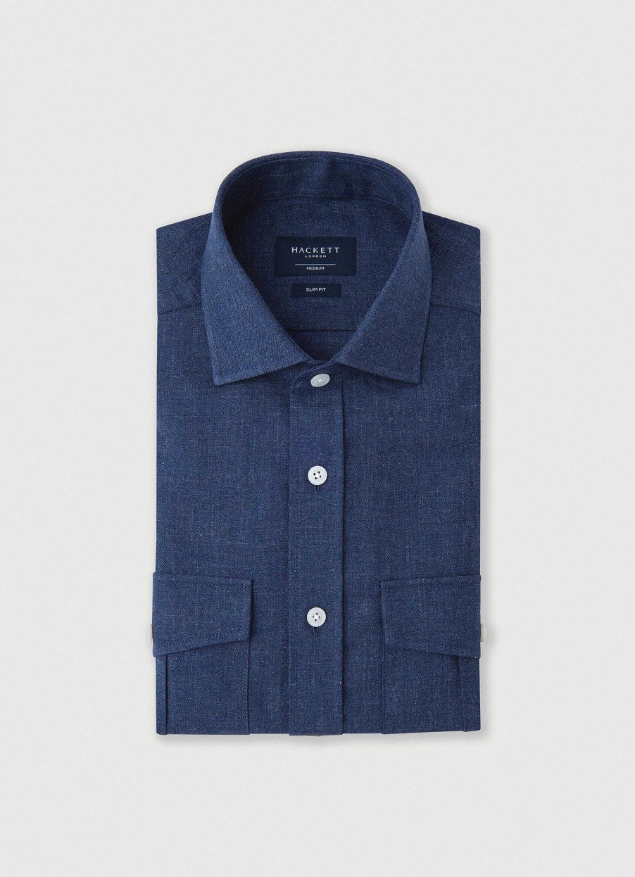 Klader Hackett London | Slim Fit Cargo Shirt