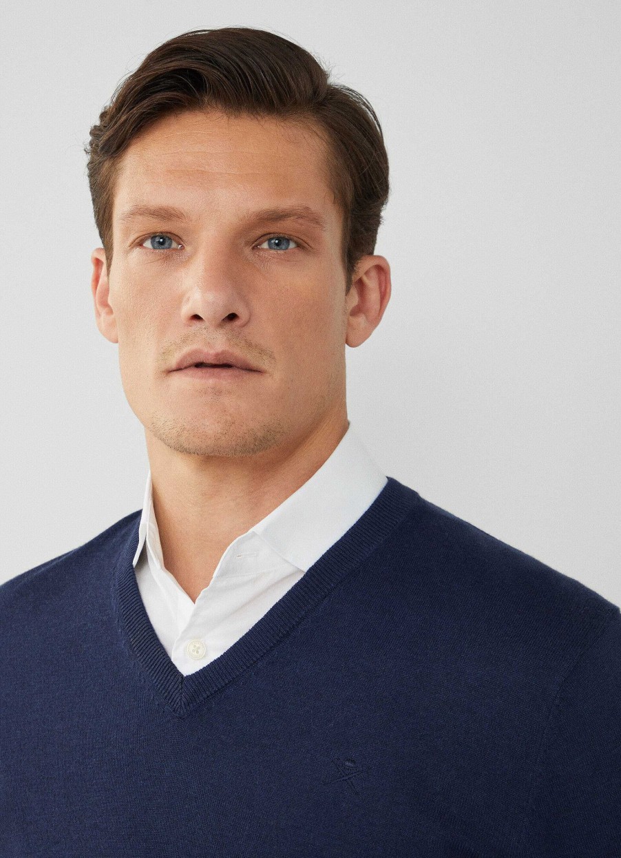 Klader Hackett London | V-Hals-Jumper