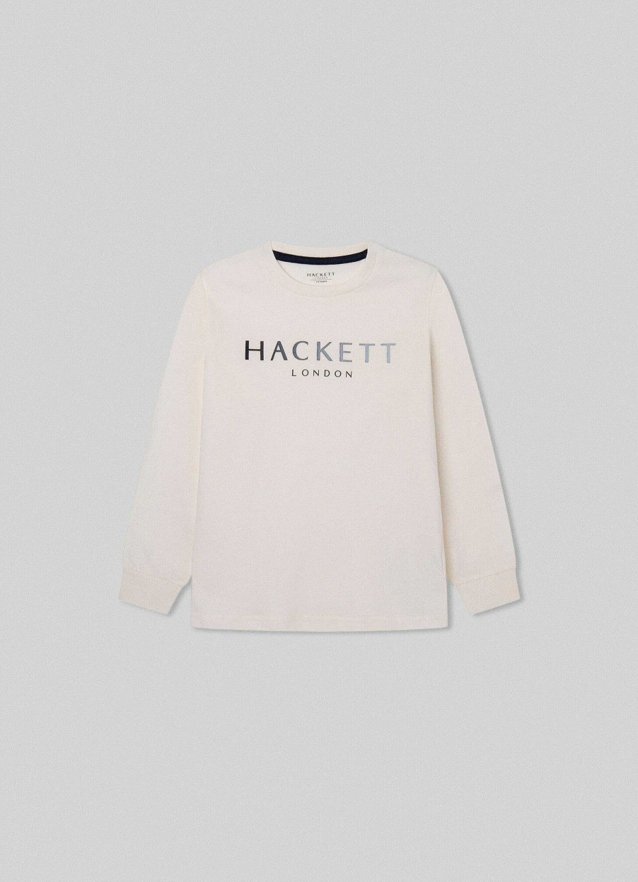 Pojkar Hackett London | Classic Fit Crew Neck Troja