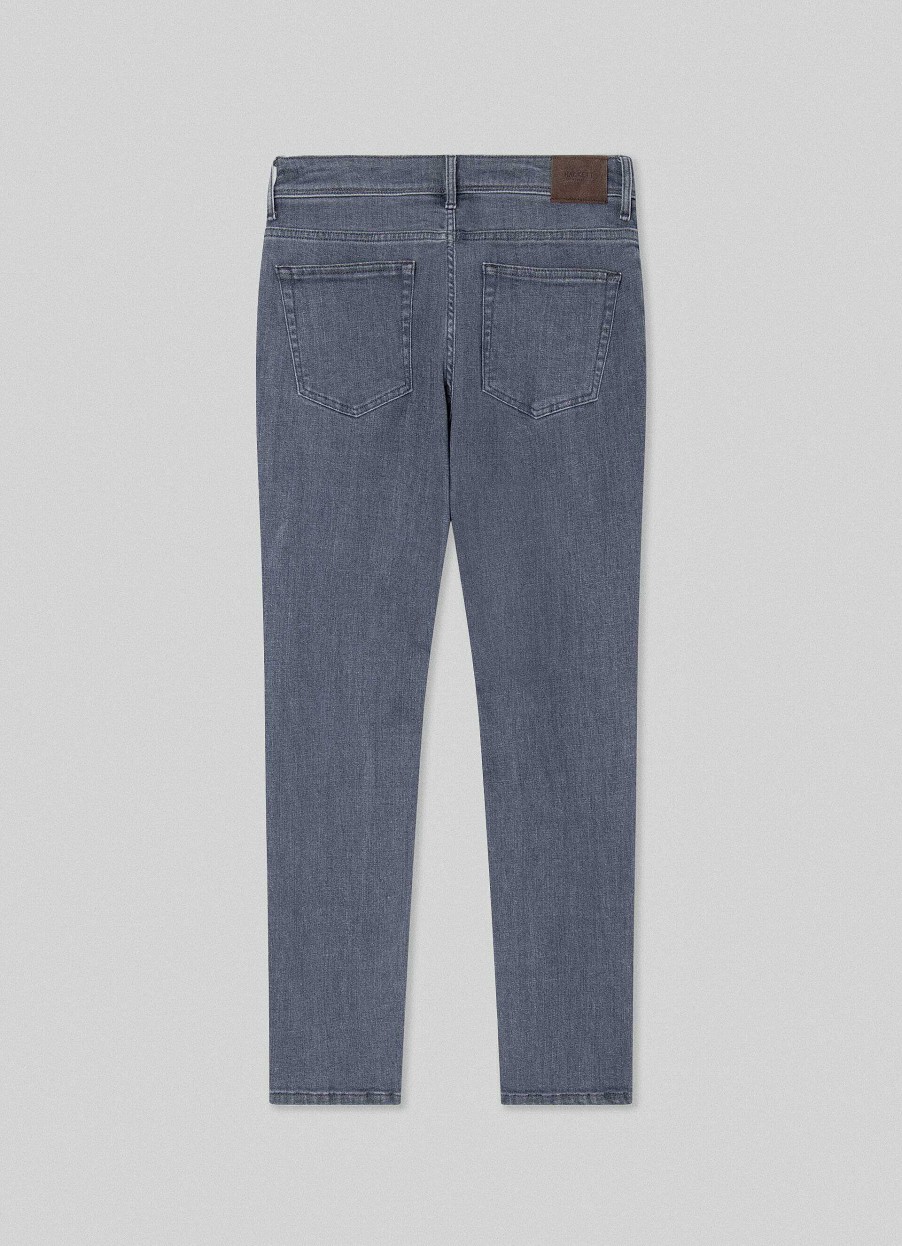 Klader Hackett London | Slim Fit Gra Powerflex Jeans