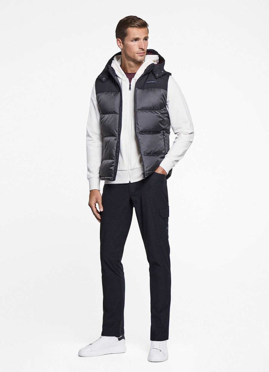 Klader Hackett London | Hackett Sport Tvafargad Puffer Gilet