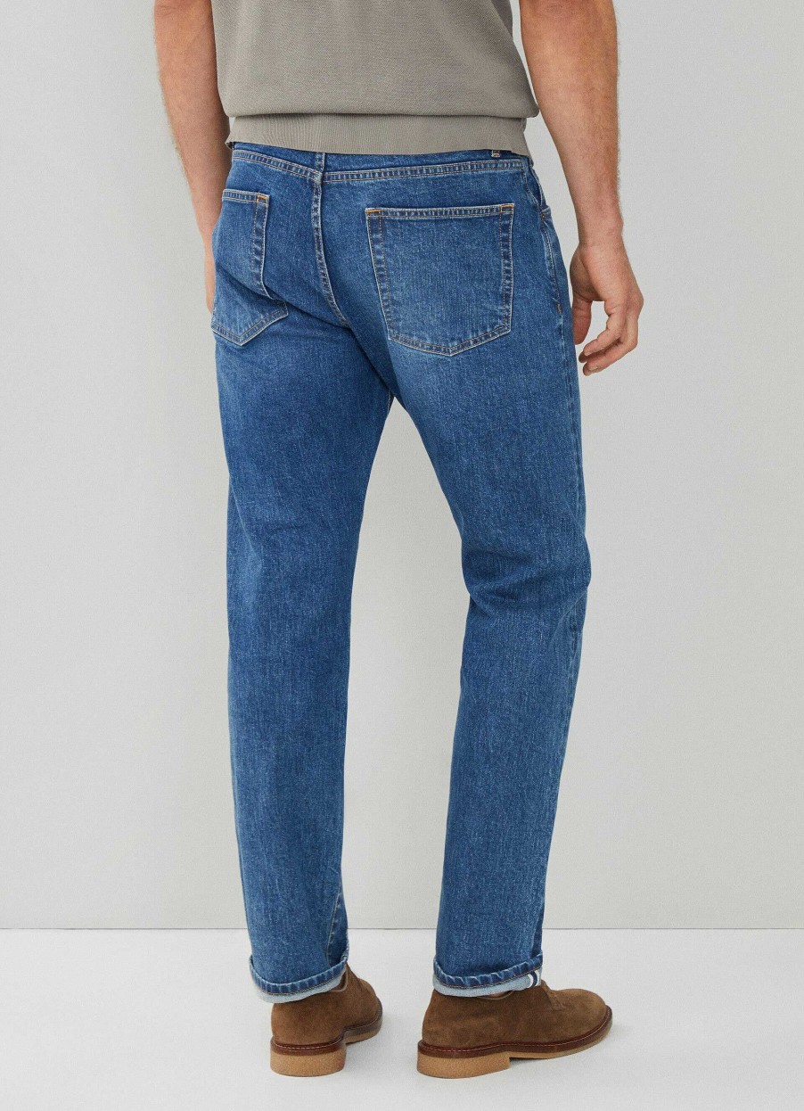 Klader Hackett London | Classic Fit Selvage Jeans