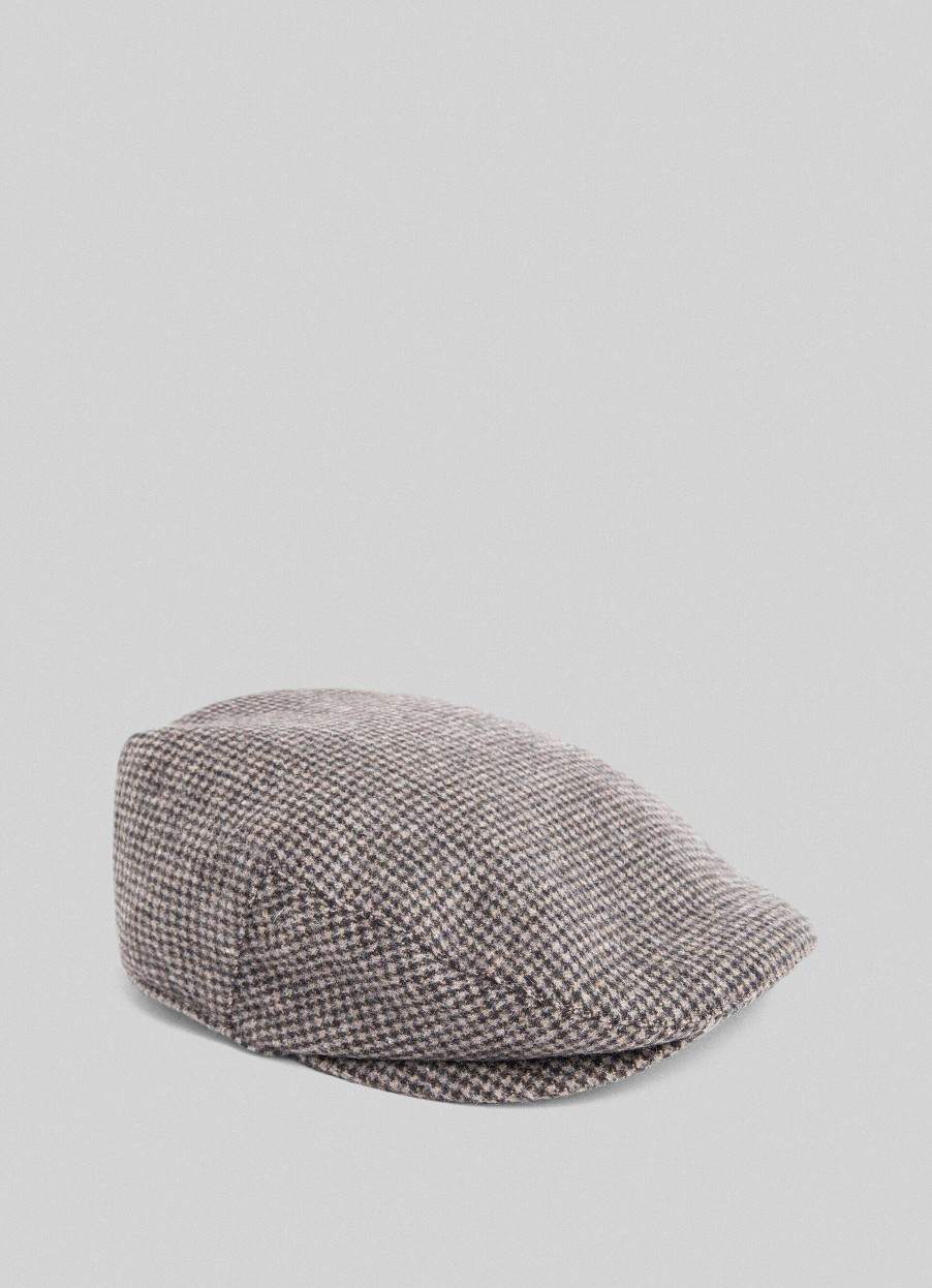 Tillbehor Hackett London | Kontrollera Flat Cap