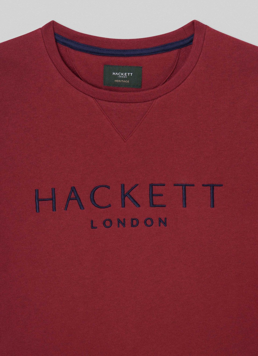 Klader Hackett London | Classic Fit Crew Neck Troja