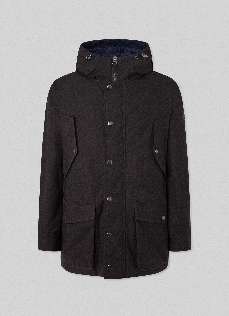 Klader Hackett London | Realwax Parka