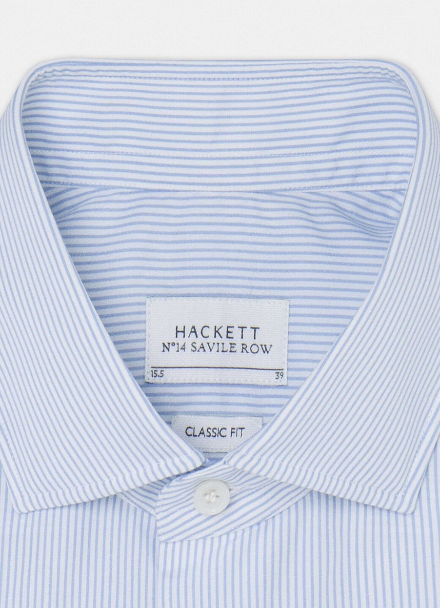 Klader Hackett London | Klassisk Passform Poplin-Skjorta