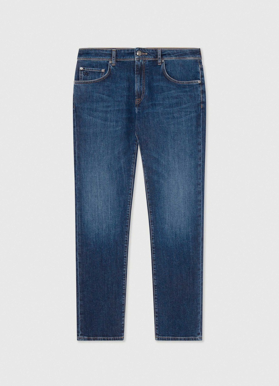 Klader Hackett London | Slim Fit Vintage Jeans