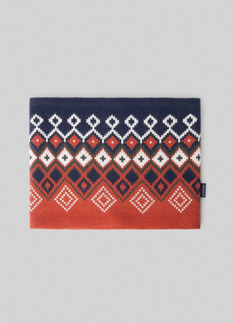 Pojkar Hackett London | Fair Isle Vinter Snood