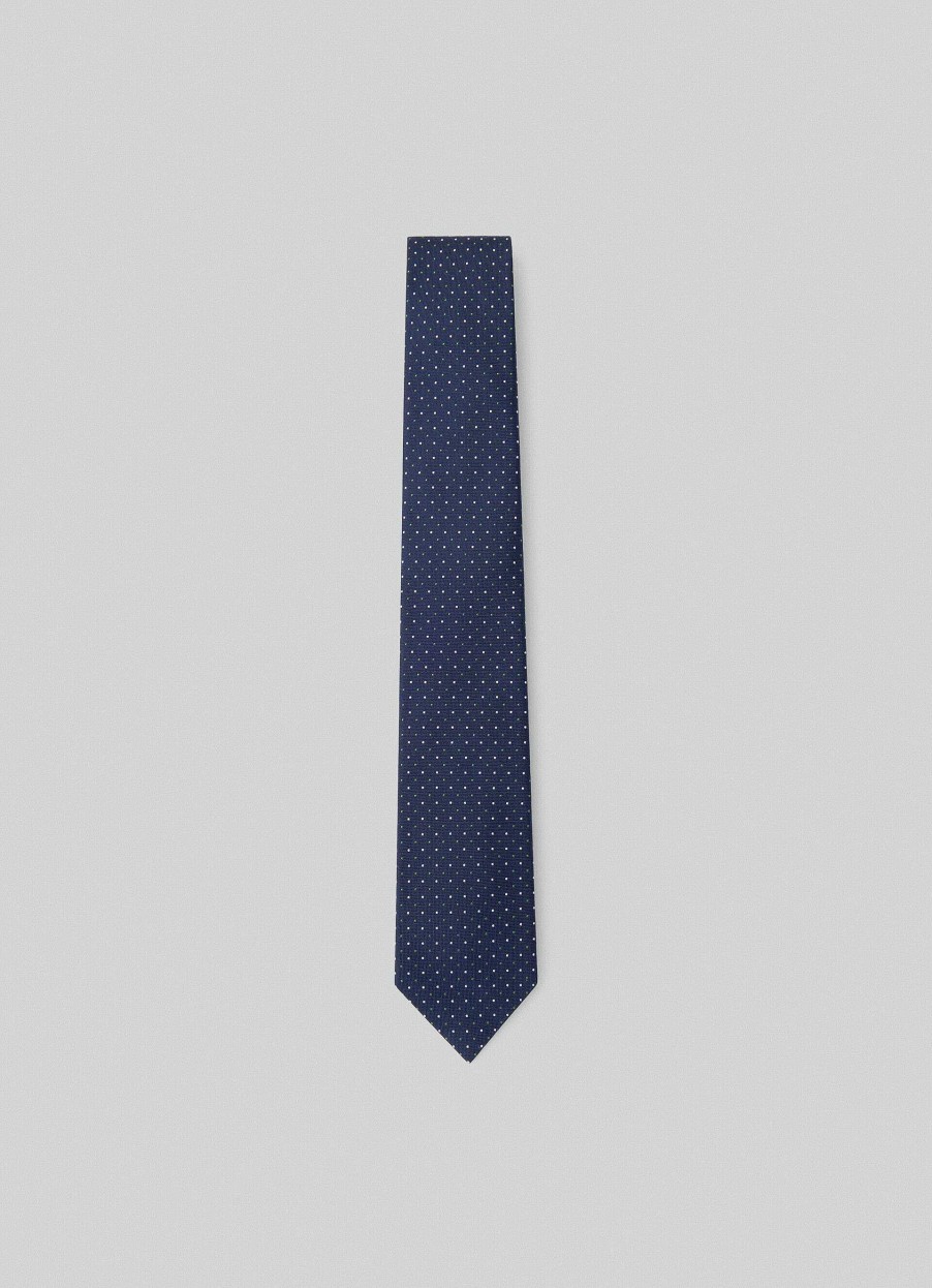 Tillbehor Hackett London | Polka Pryck Siden Slips