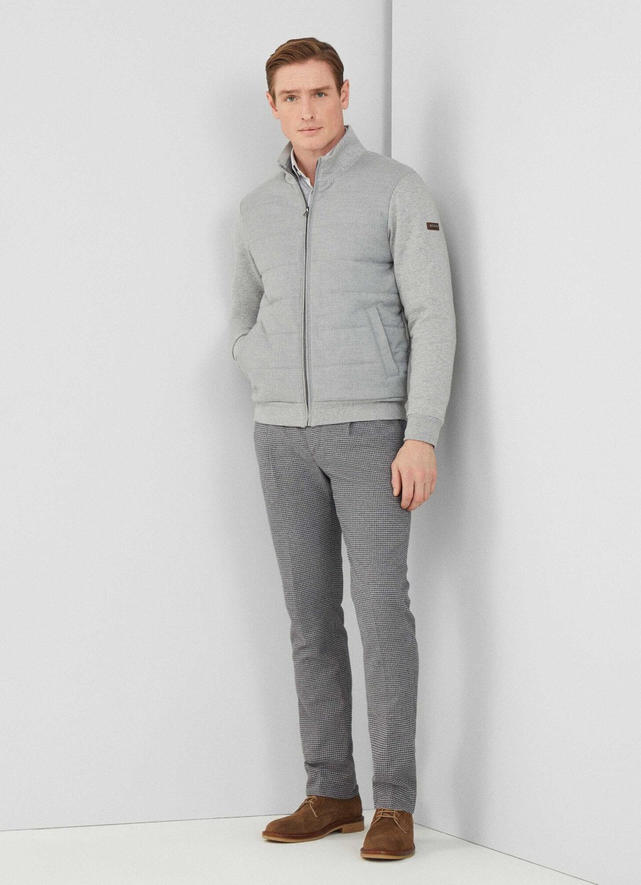 Klader Hackett London | Classic Fit Full Zip Cardigan