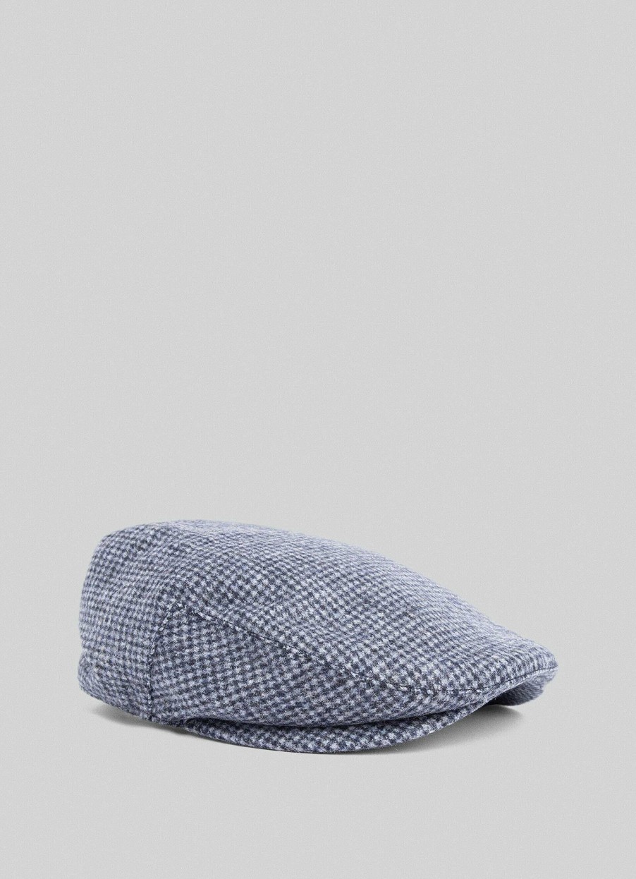 Tillbehor Hackett London | Kontrollera Flat Cap