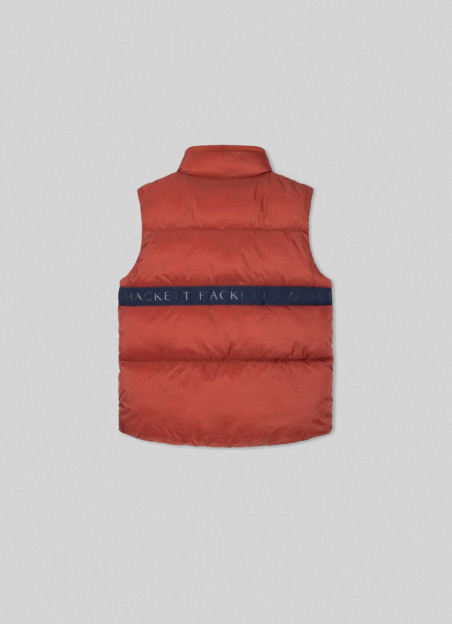 Pojkar Hackett London | Tejpad Puffad Gilet