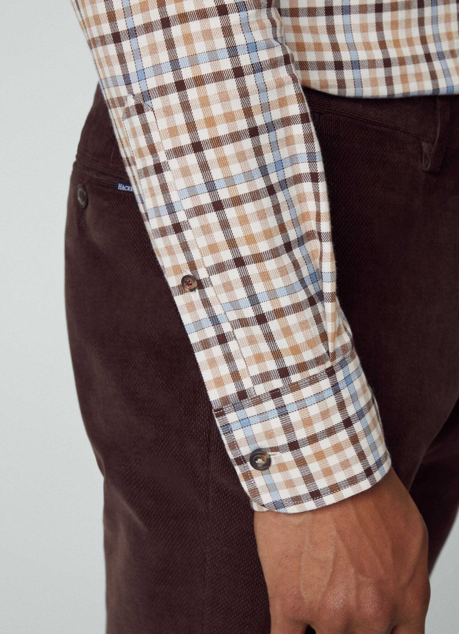 Klader Hackett London | Slim Fit Gingham-Skjorta