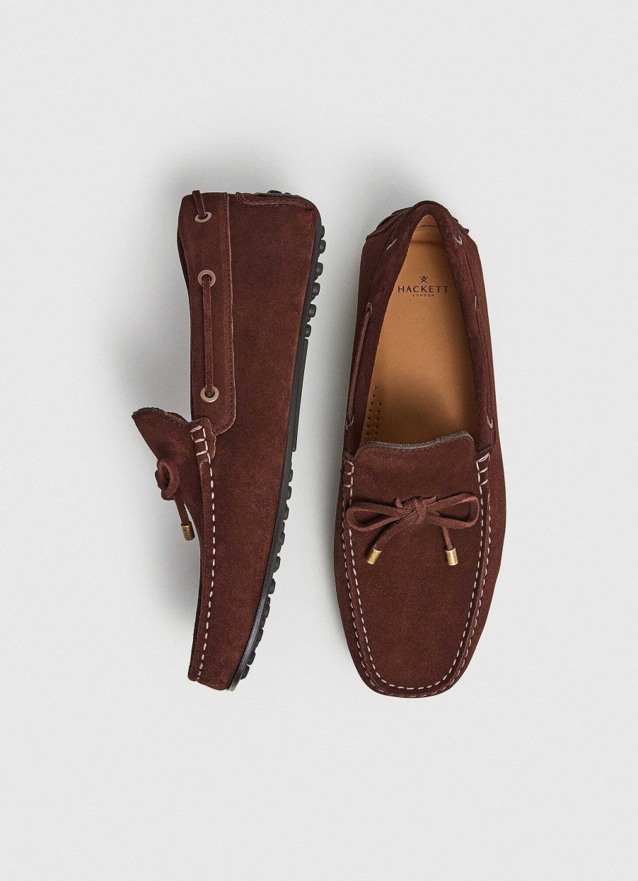 Skor Hackett London | Mockad Driver Loafers