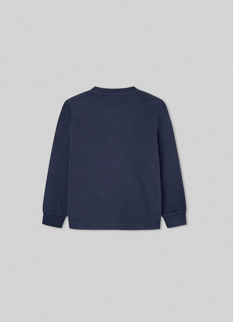 Pojkar Hackett London | Classic Fit Crew Neck Troja