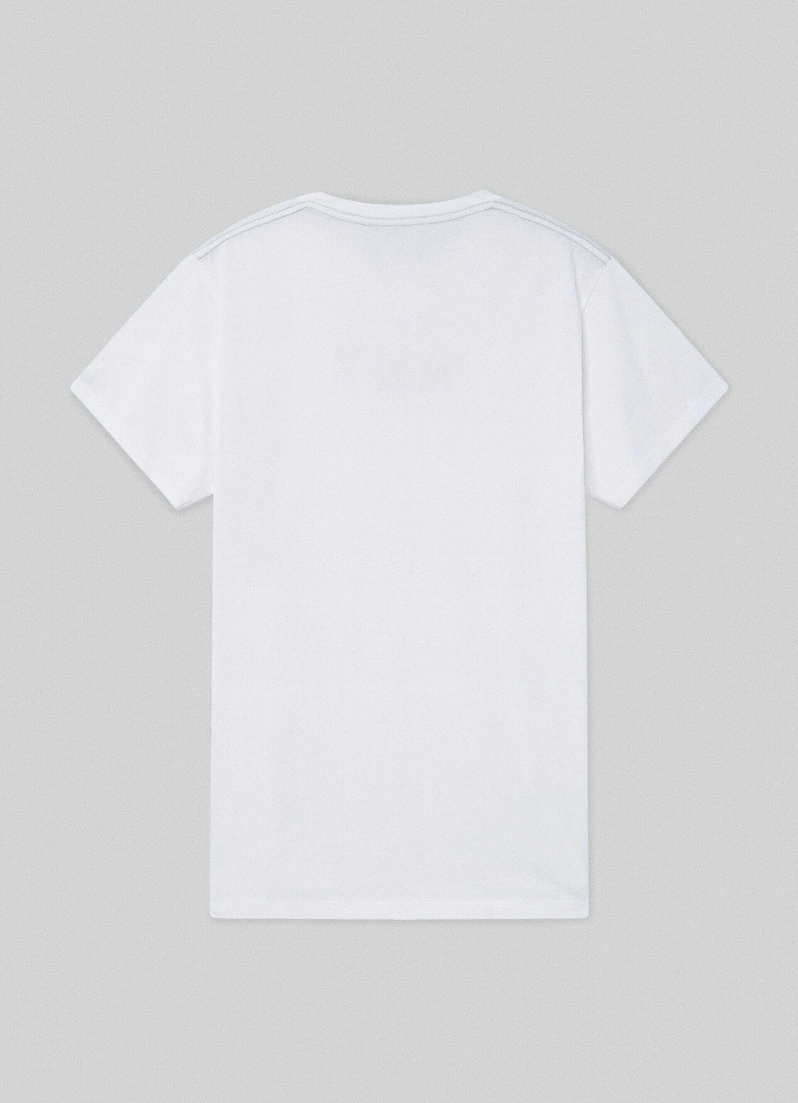 Klader Hackett London | Classic Fit Broderad T-Shirt