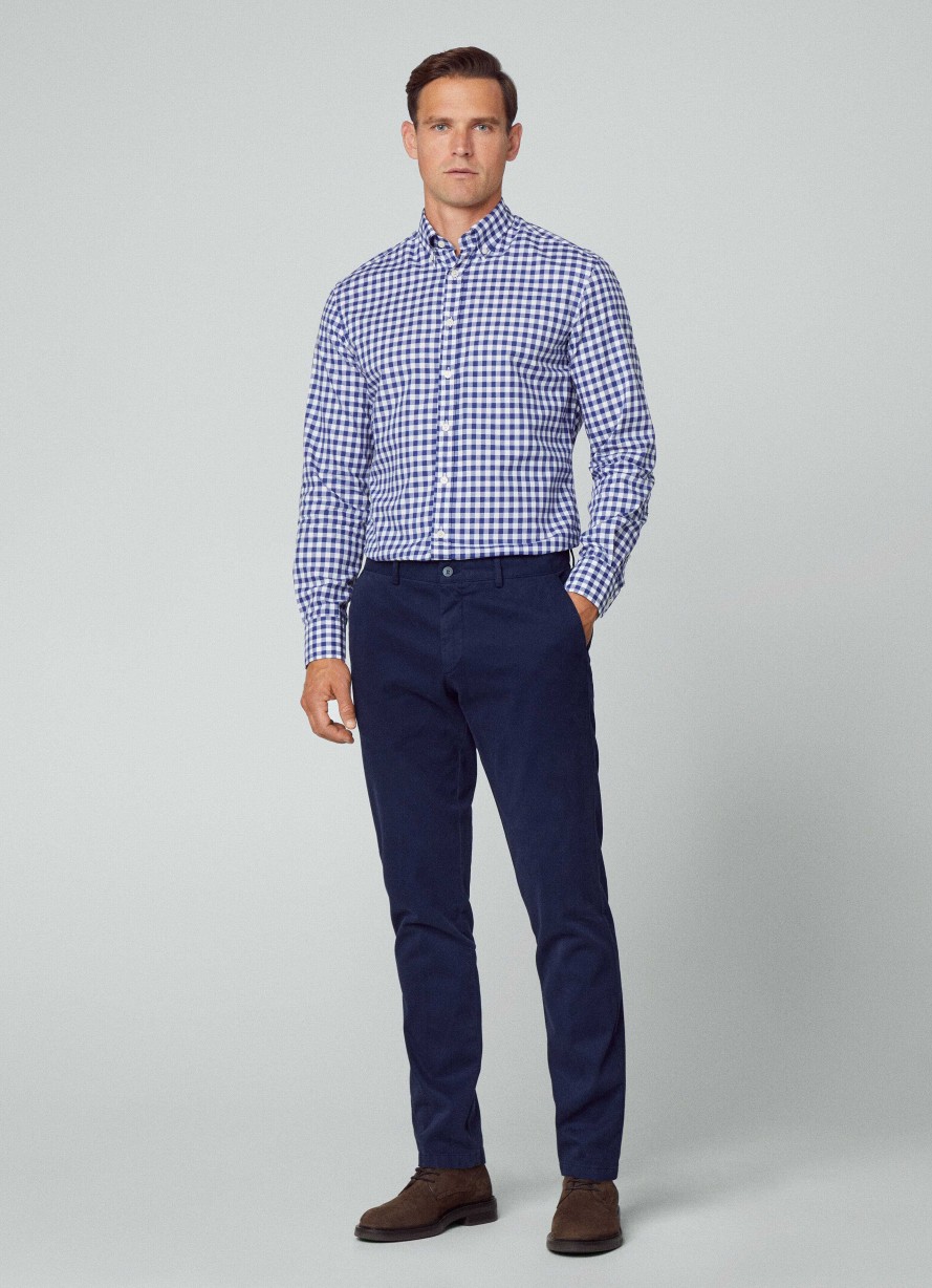 Klader Hackett London | Slim Fit Gingham-Skjorta