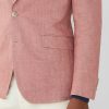 Klader Hackett London | Classic Fit Linen Blazer