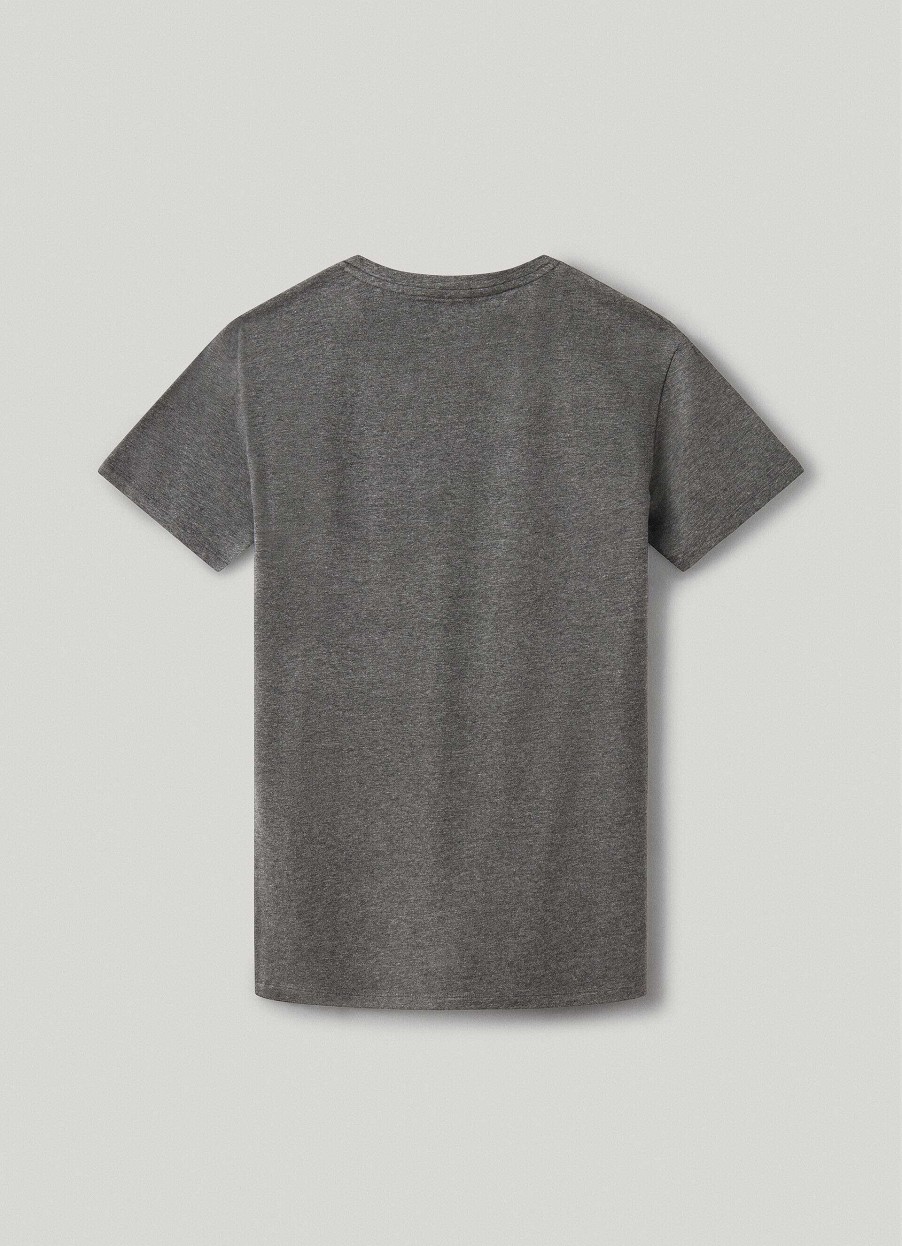 Tillbehor Hackett London | T-Shirt Med Ordinlig Passform