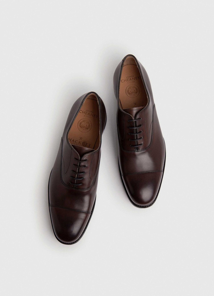 Skor Hackett London | Lader Oxford Skor