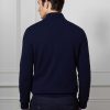 Klader Hackett London | Halv-Zip Cashmere Jumper