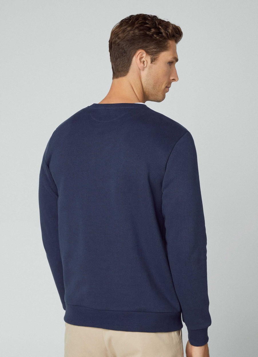 Klader Hackett London | Classic Fit Crew Neck Troja