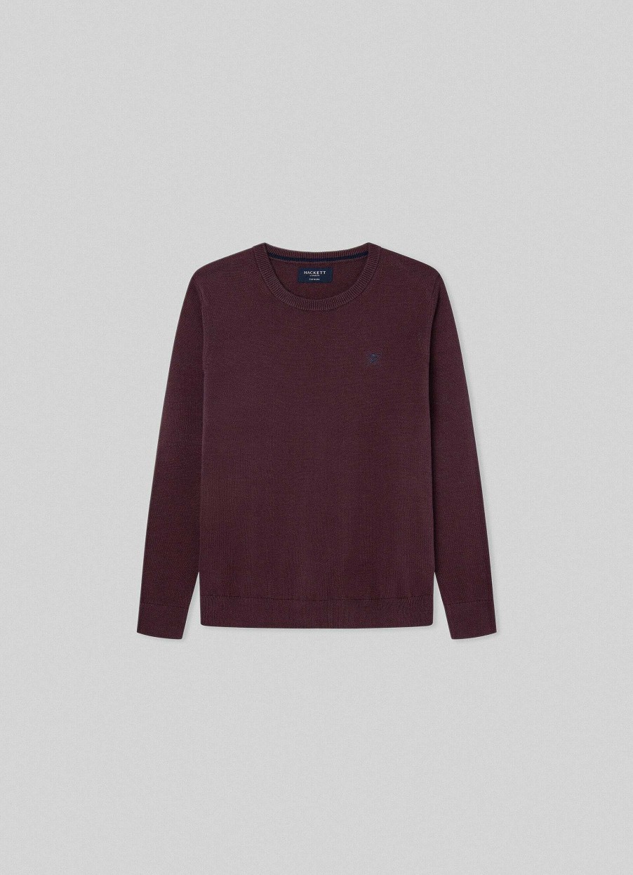 Pojkar Hackett London | Classic Fit Crew Neck Jumper