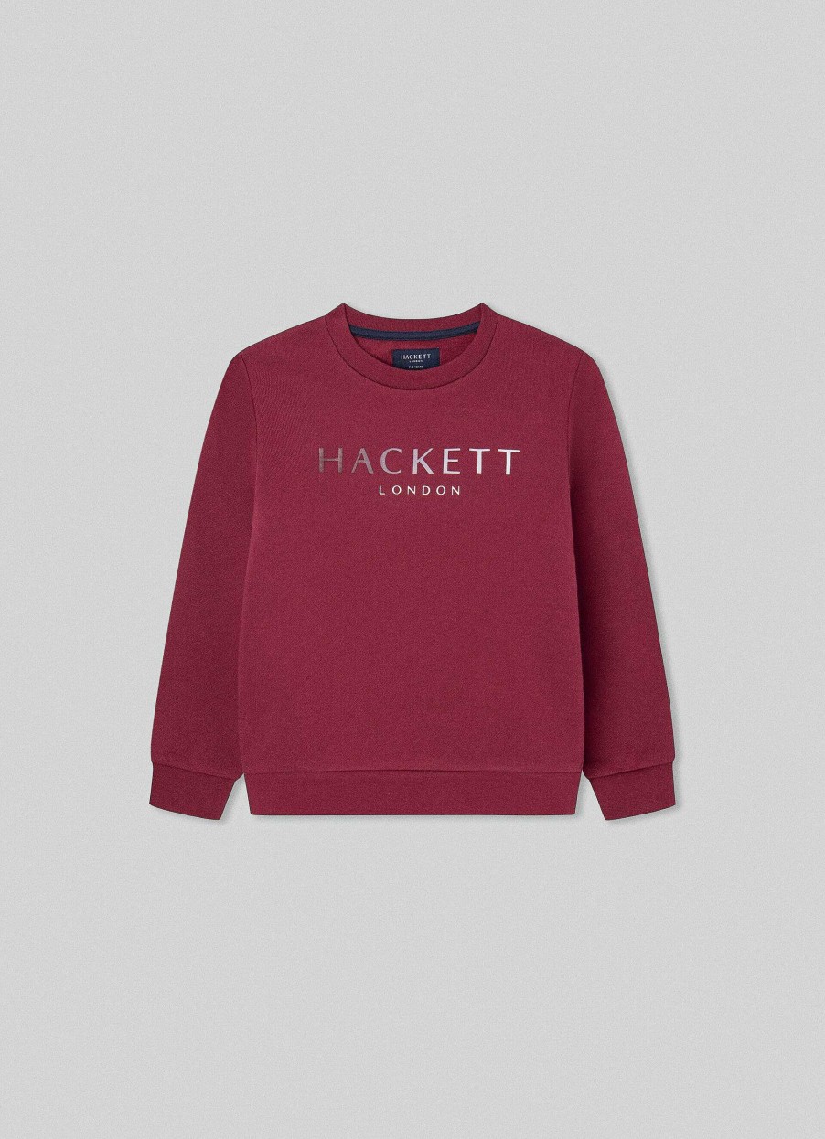 Pojkar Hackett London | Slim Fit Crew Neck Troja