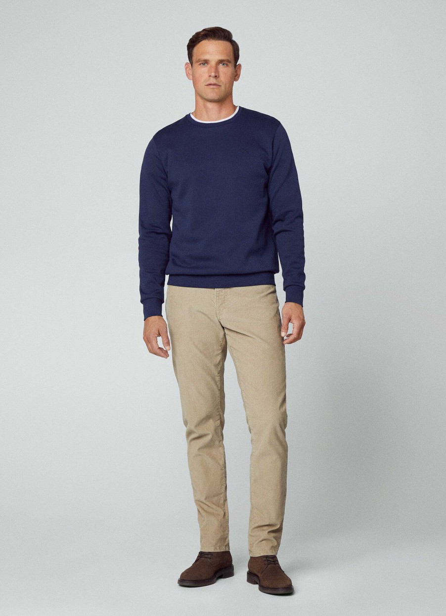 Klader Hackett London | Classic Fit Crew Neck Troja