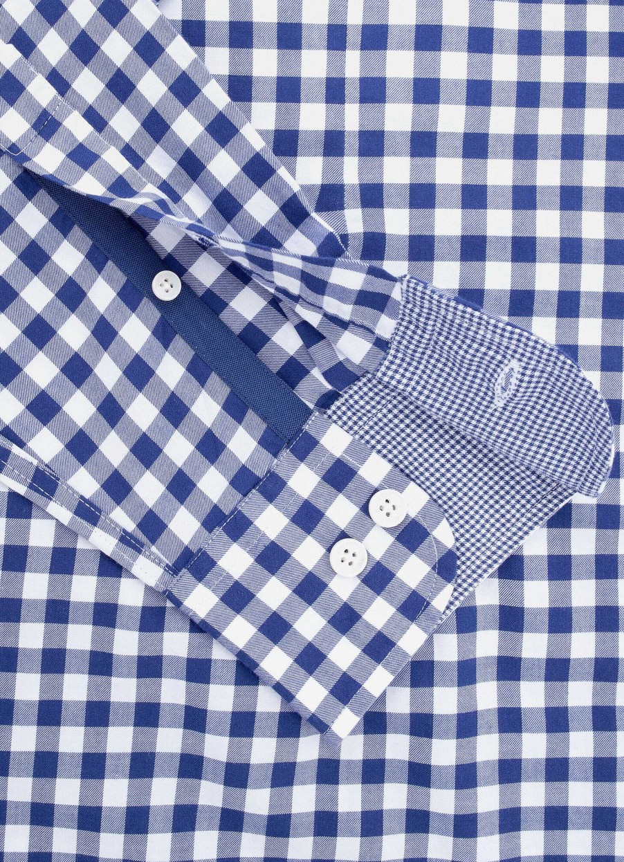 Klader Hackett London | Slim Fit Gingham-Skjorta