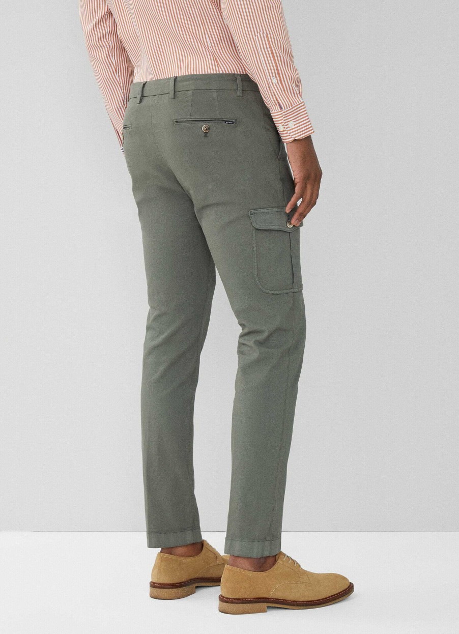 Klader Hackett London | Slim Fit Cargo Byxa