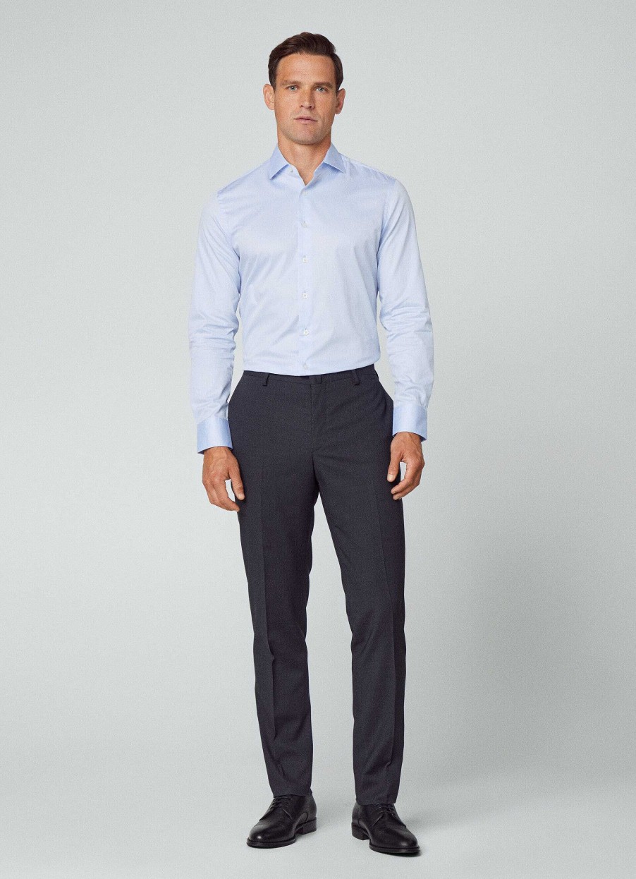 Klader Hackett London | Slim Fit Flackstandig Skjorta