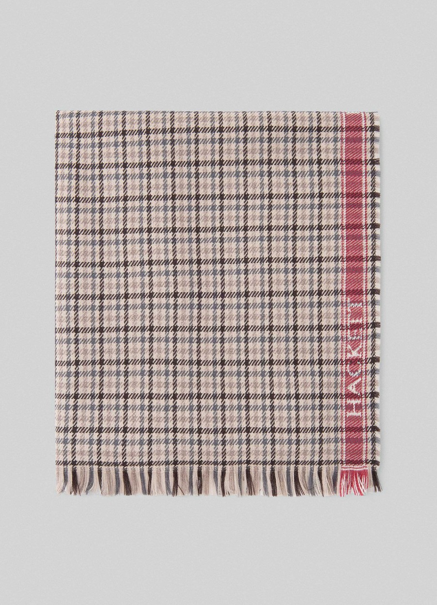 Tillbehor Hackett London | Tattersall Check Ullscarf