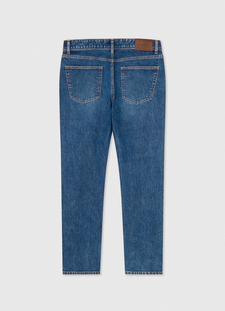 Klader Hackett London | Classic Fit Selvage Jeans