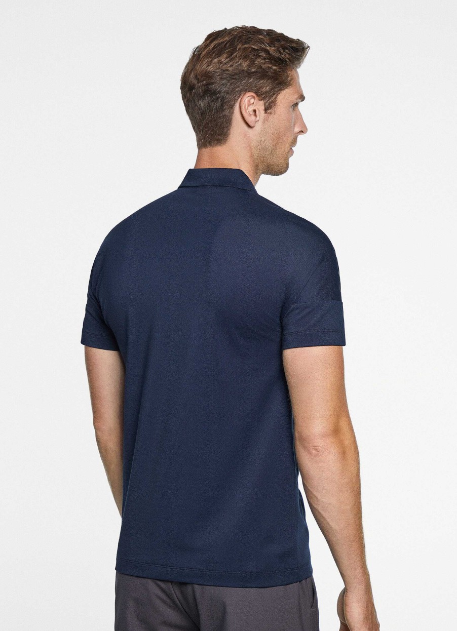 Klader Hackett London | Slim Fit Stretch Pique Polo