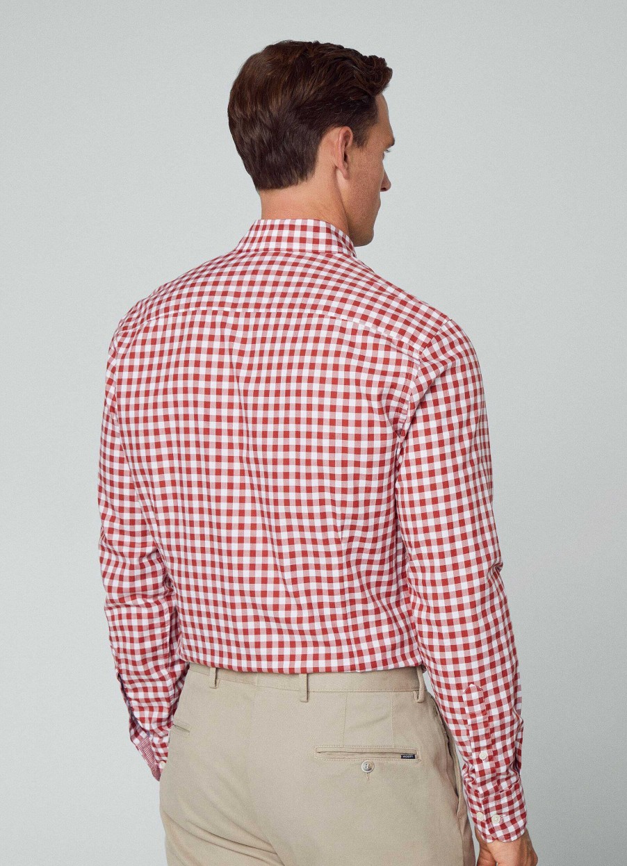 Pojkar Hackett London | Slim Fit Gingham-Skjorta