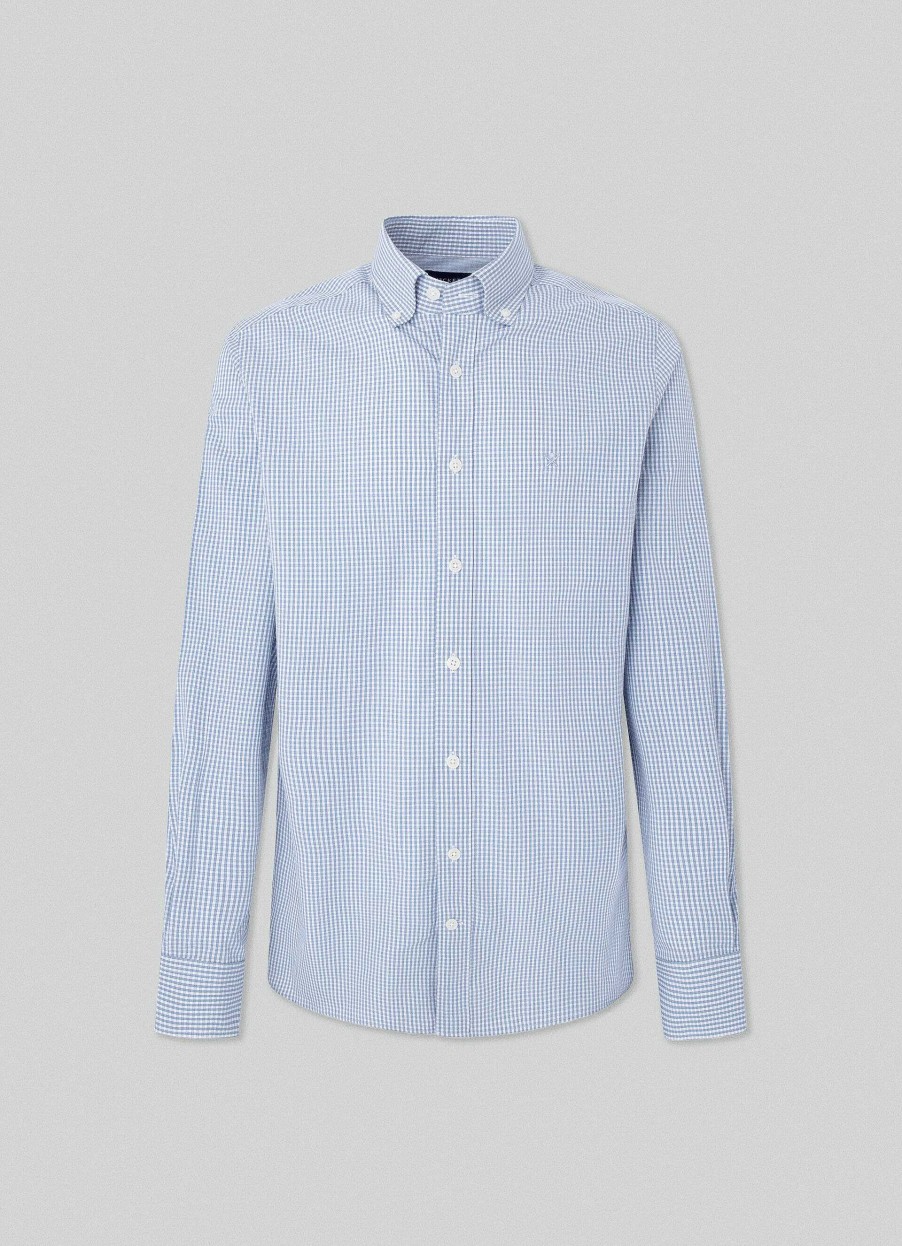 Klader Hackett London | Slim Fit Gingham-Skjorta