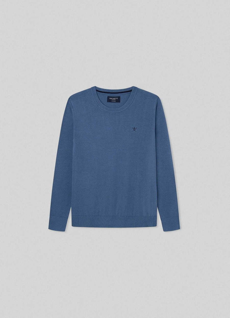 Pojkar Hackett London | Classic Fit Crew Neck Jumper