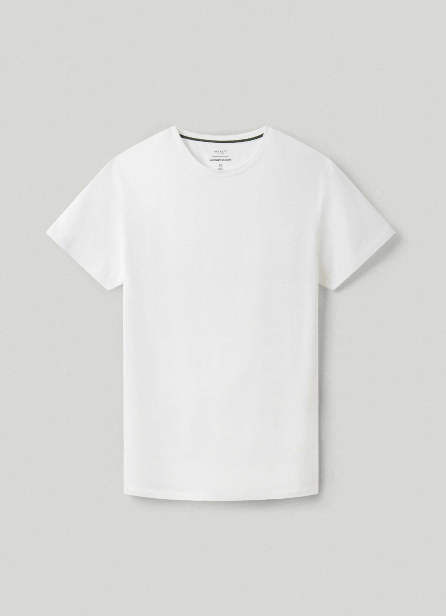 Tillbehor Hackett London | T-Shirt Med Ordinlig Passform