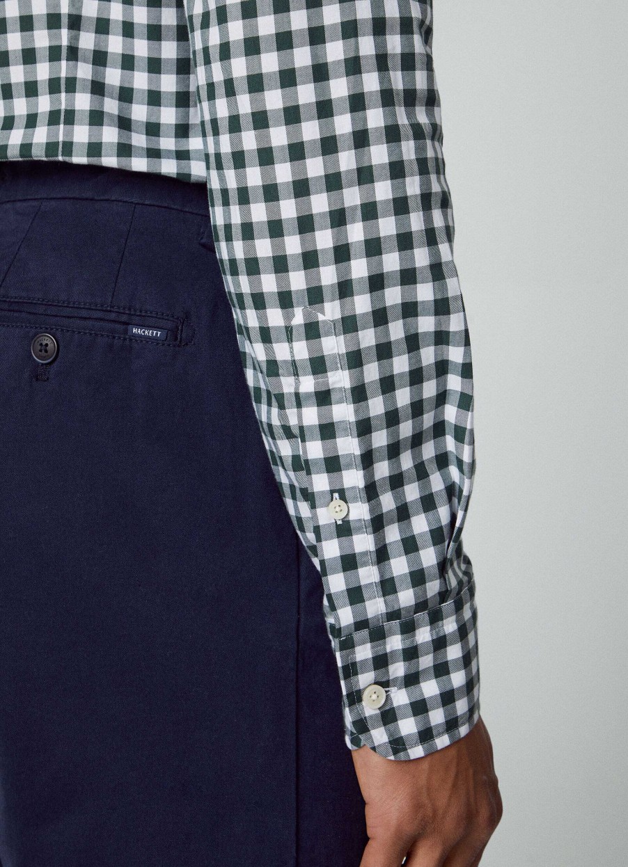 Klader Hackett London | Slim Fit Gingham-Skjorta